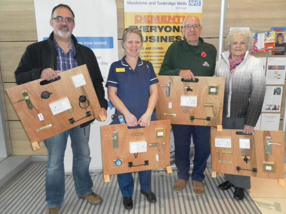 Twiddle boards help stimulate dementia patients in Tunbridge Wells